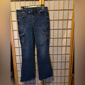 Women's American Eagle Stretch Blue Jeans